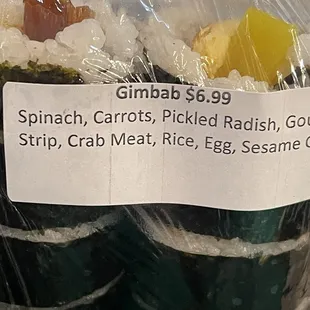 Freshly made.