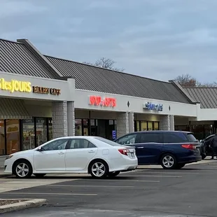 Surrounding shops