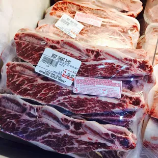 Good quality short ribs.