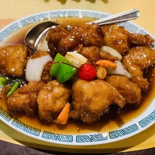 Honey chicken