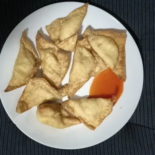 A4. Fried Crab Rangoon