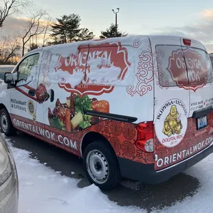 Oriental Wok Delivery Van