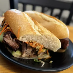 Pork bahn mi