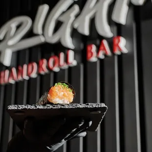 Classic Salmon Handroll