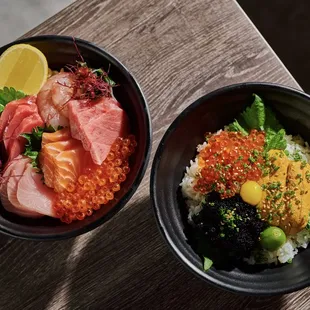 Premium Don Buri (Chirachi) &amp; Ultimate Roe Bowl.
