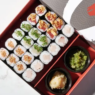 HosoMaki Take Out Box.