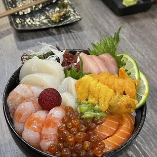 Premium Chirashi Bowl
