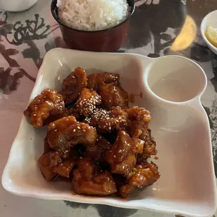 Korean fried chicken