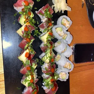 sushi, food, sushi and sashimi, sashimi