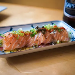 Salmon Carpaccio