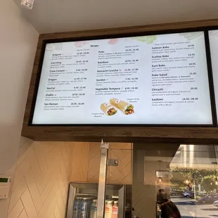 Menu as of 2022.06.01