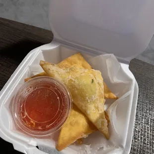 Crab Meat Rangoon