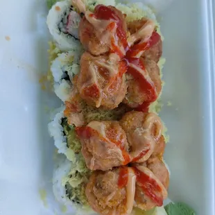 Volcano roll