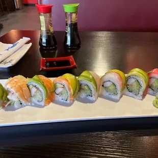Rainbow roll