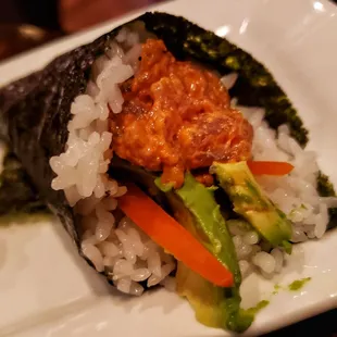Spicy Tuna Handroll