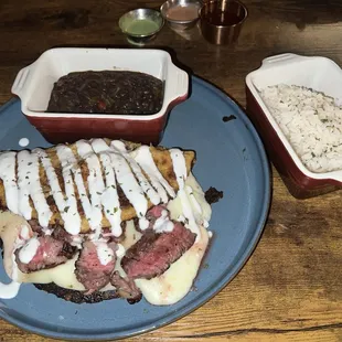 Cachapa &amp; Ribeye