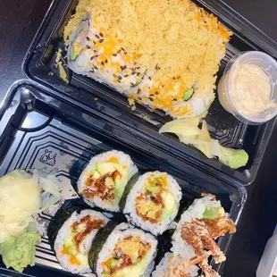 Spider Roll Spicy Crunch Roll