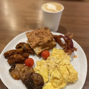 Original Breakfast and Latte