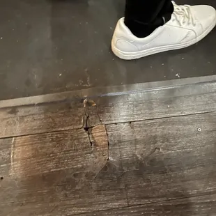 HOLE in the dance floor