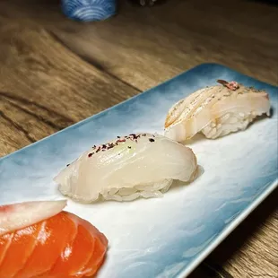 sushi and sashimi, food