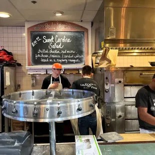 The awesome chef's... They are all high quality people that deserves acknowledgment.