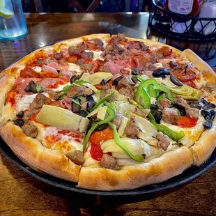 Pete's Combo and Meat Lover