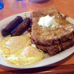 The&quot;San Francisco style&quot; French toast is incredibly good!