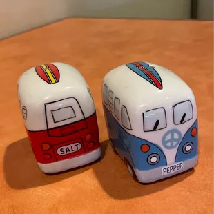 Cute little salt and pepper shakers!