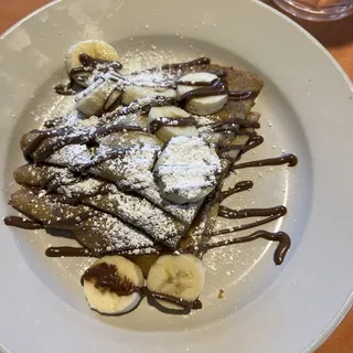 Banana Nutella Crepes