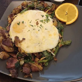 Garden Hash & Eggs