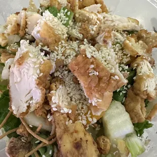 Crispy Chicken Salad