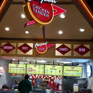 Storefront photo of the MGM Grand Food Court Original Chicken Tender.