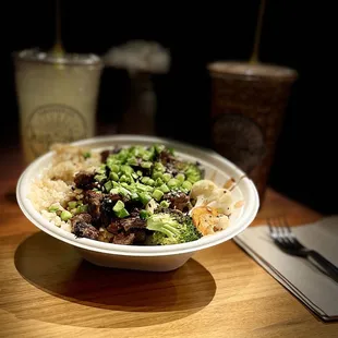 Star of the show. Sweet Soy Sesame Steak Bowl