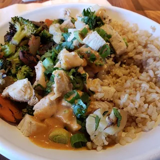 Thai Coconut Chicken Bowl GF