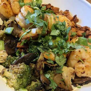 Red Chili Lime Shrimp Bowl GF