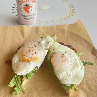 Avocado Toast + Olipop