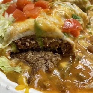 Burger Burrito