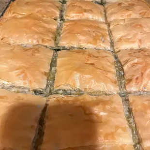 Homemade Spanakopita