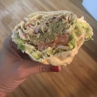 Falafel Pita Wrap