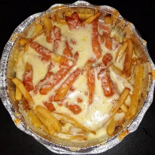 Pizza fries.