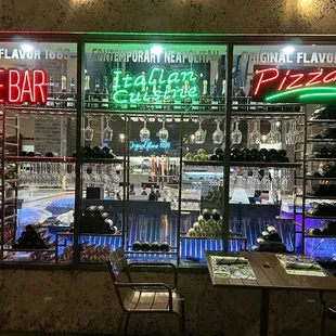 Front of restaurant