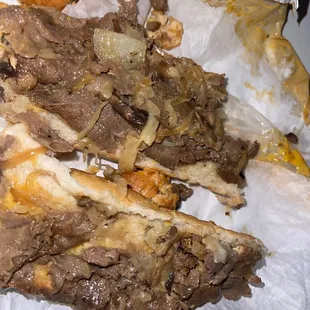 Philly cheese steak