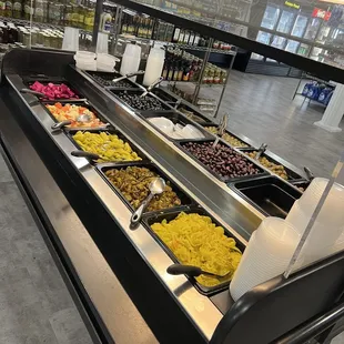interior, salads