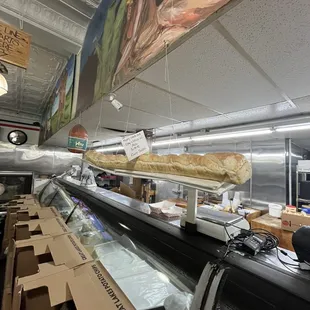 sushi and sashimi, interior