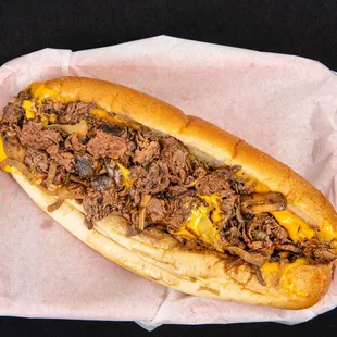 Cheesesteak sandwich