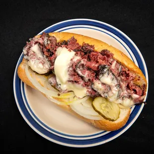 Pastrami sandwich