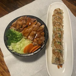 Chicken Teriyaki &amp; Golden California