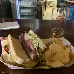 Pastrami sandwich. Delicious!