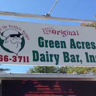 Famous for Buffalo Burgers &amp; any type of ice cream