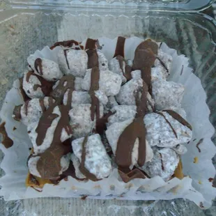 Puppy chow - very good - but not worth $8.50 for this little bar.